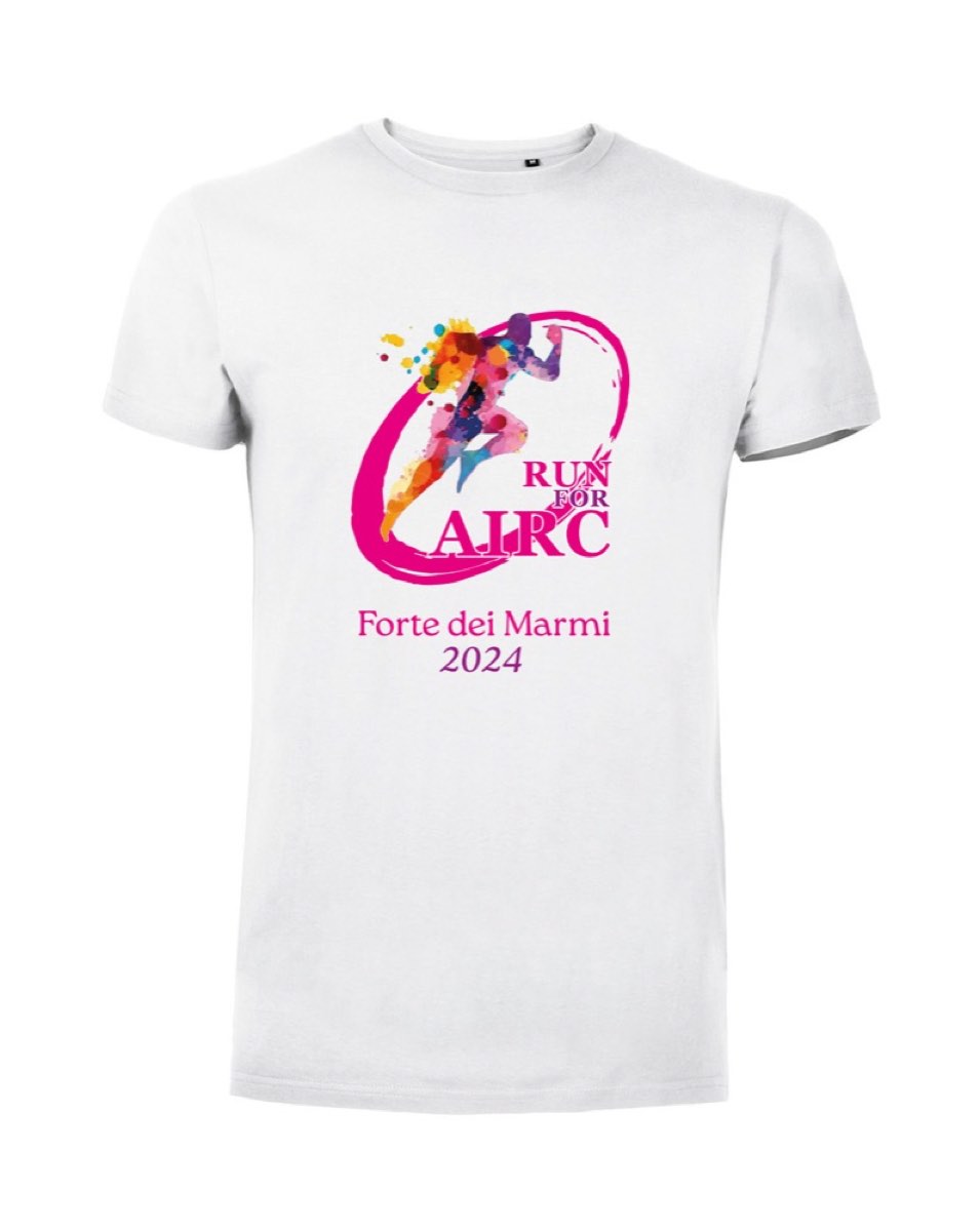 T-shirt Run for AIRC Forte dei Marmi 2024